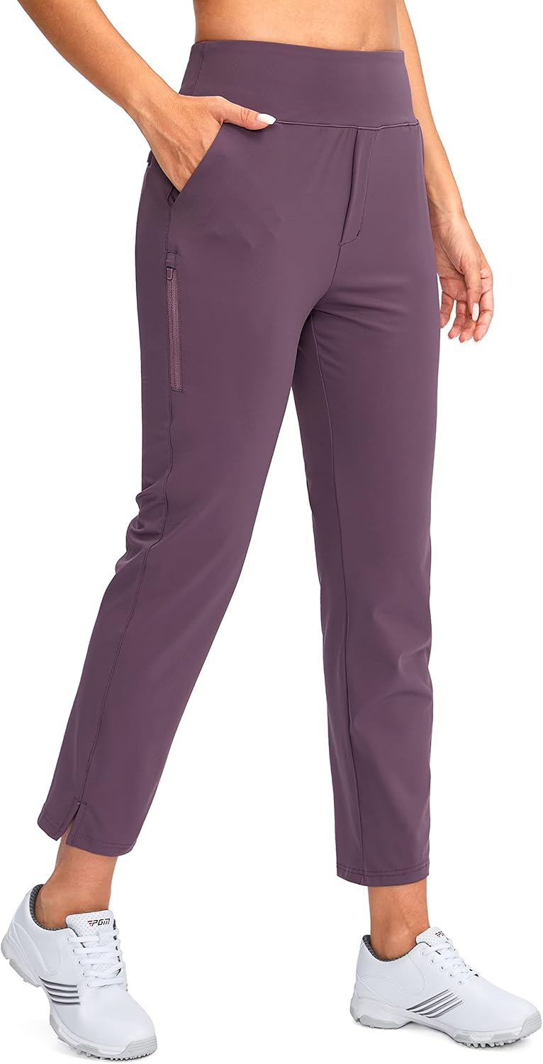 YYV Women's Stretch Golf Pants for Business and Casual Wear