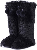 Cozy Women's Soft Fleece Plush Indoor House Slipper Boots