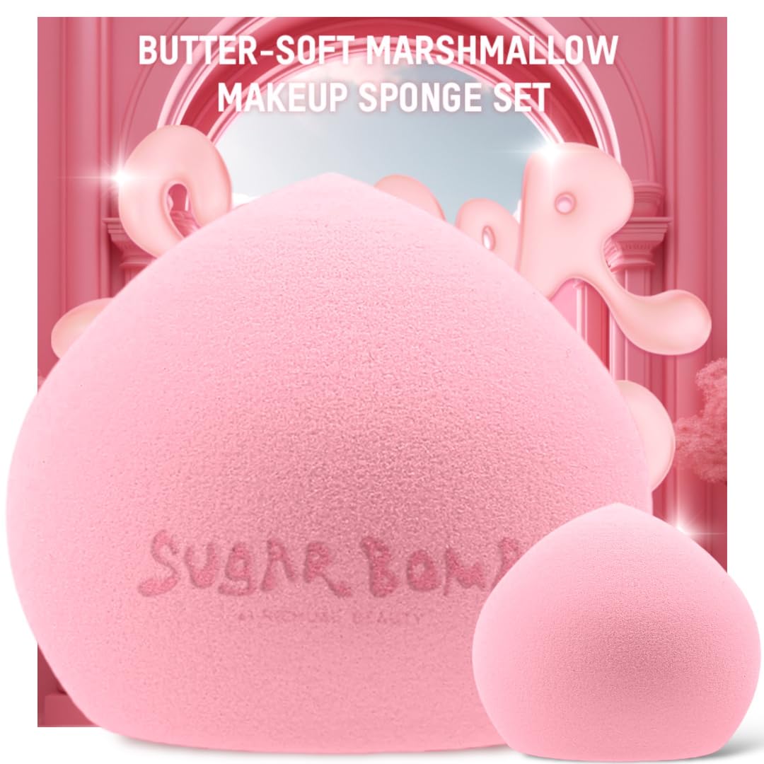 Richual Beauty Marshmallow Makeup Sponges - Flawless Foundation Application