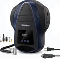 Review TEROMAS Portable Tire Inflator - Dual Power Air Pump