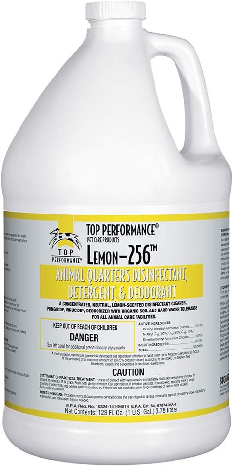 Top Performance 256 Multi-Purpose Disinfectant for Pet Care