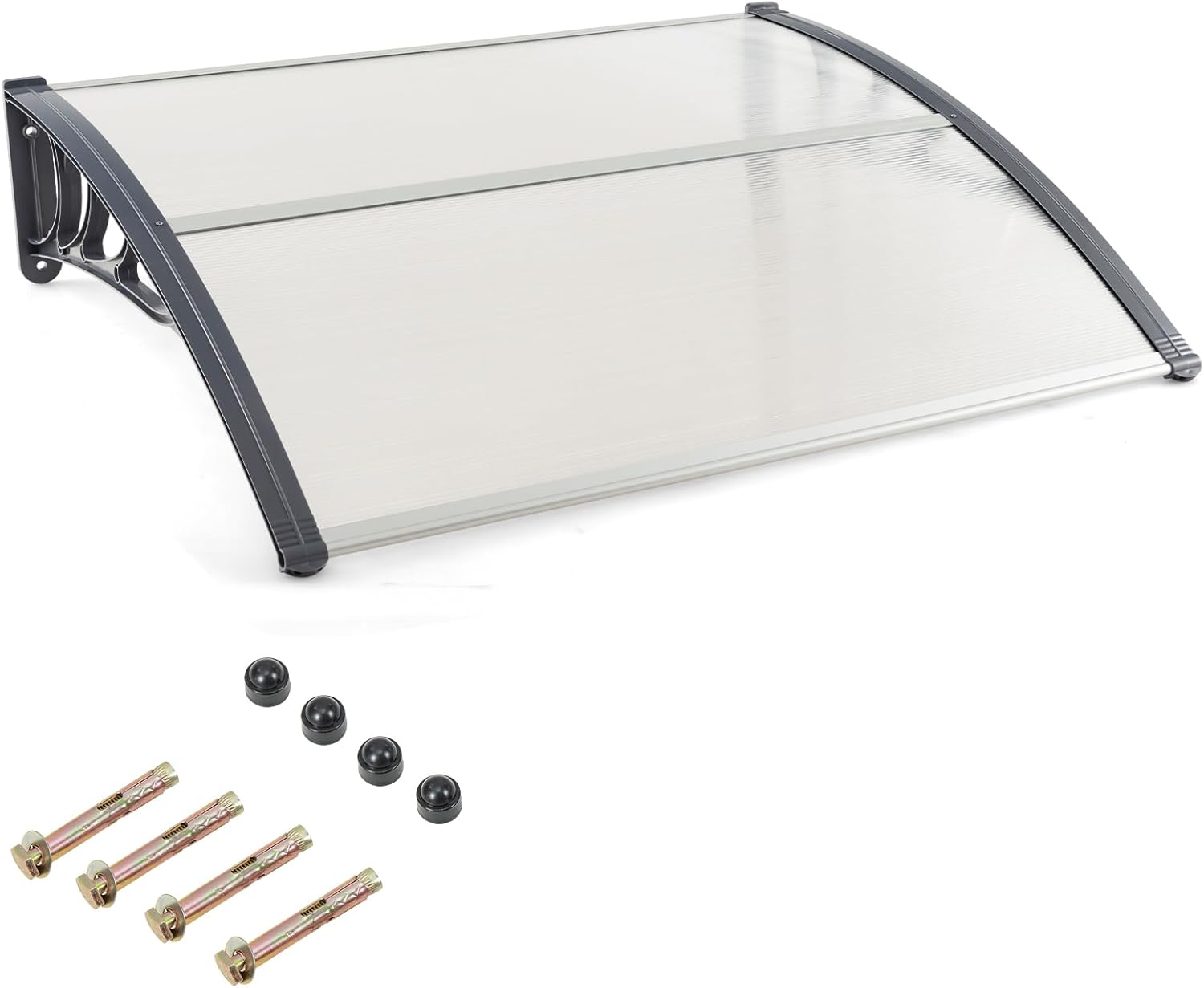Window Awning for Doors 48in x 40in with UV Protection and Durability