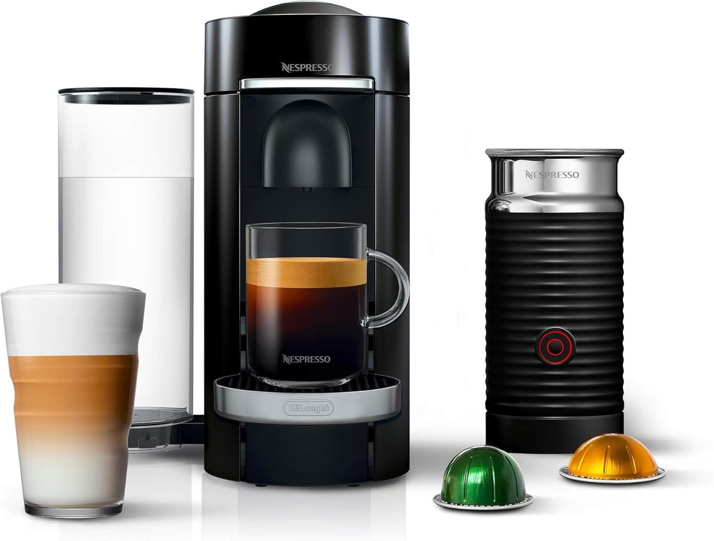 Nespresso VertuoPlus Deluxe Bundle: Perfect Coffee & Frother