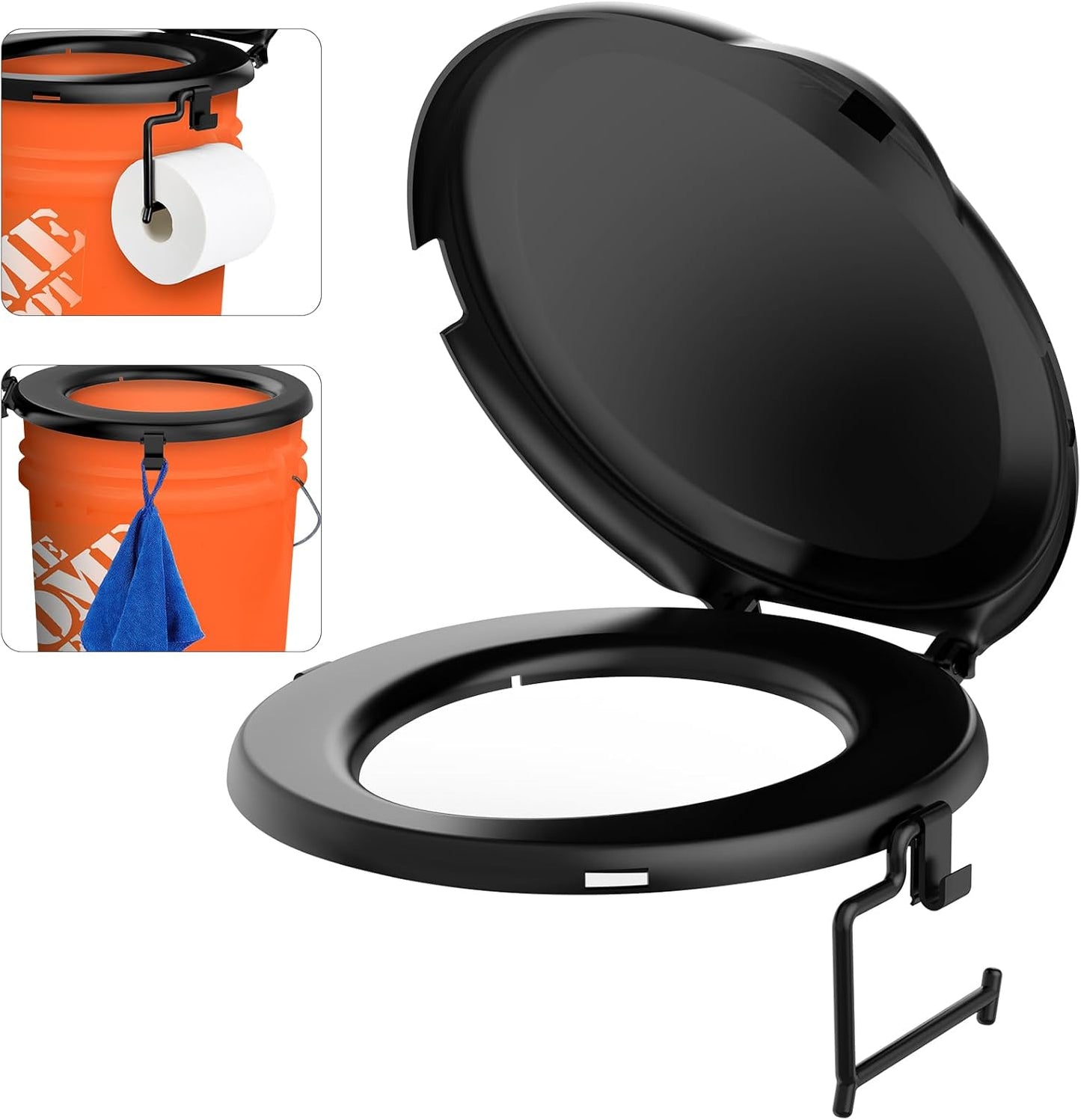 PAHTTO: Portable Bucket Toilet Seat