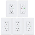 GFCI Outlets 15 Amp Weather Resistant Pack - Reliable Outdoor