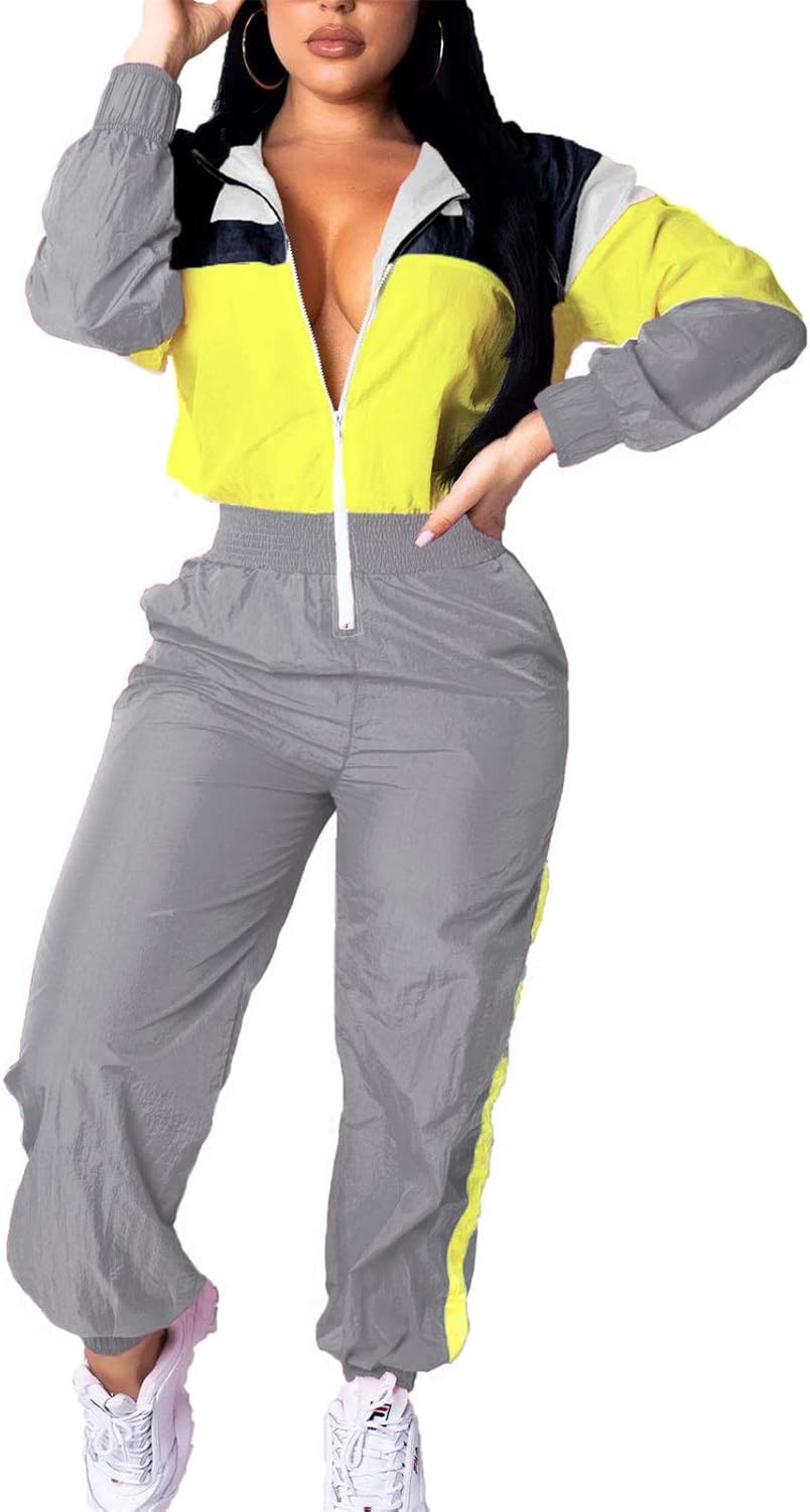 EOSIEDUR Women's Pullover Hoodies Jumpsuit Tracksuit Set