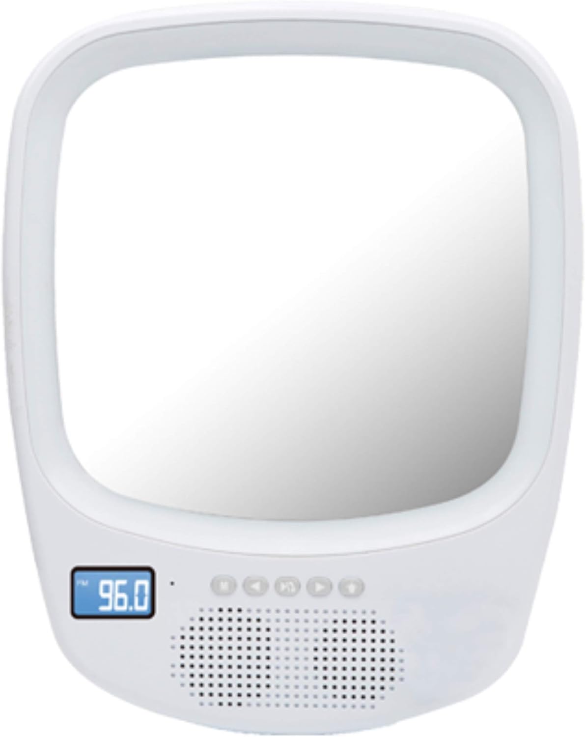 QFX R-70S Wireless Speaker with Fogless Mirror - Illuminate Your Sound