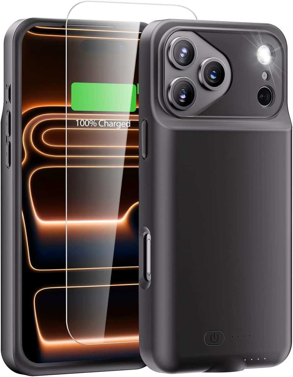 Battery Case for iPhone 17 Pro Max - Ultra-Slim 8500mAh Power