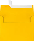 LUXPaper A7 Invitation Envelopes Sunflower Yellow - Peel & Press