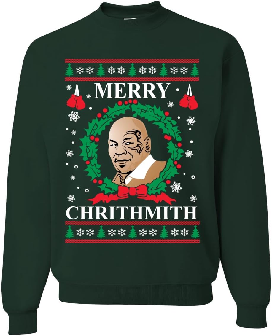 Wild Bobby Merry Chrithmith Ugly Christmas Sweater for Everyone