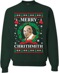 Ugly Christmas Sweatshirt Merry Chrithmith Crewneck - Party Hit