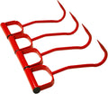 11 Inch Red Hay Hook Set of 4 for Farm Feeders and Troughs