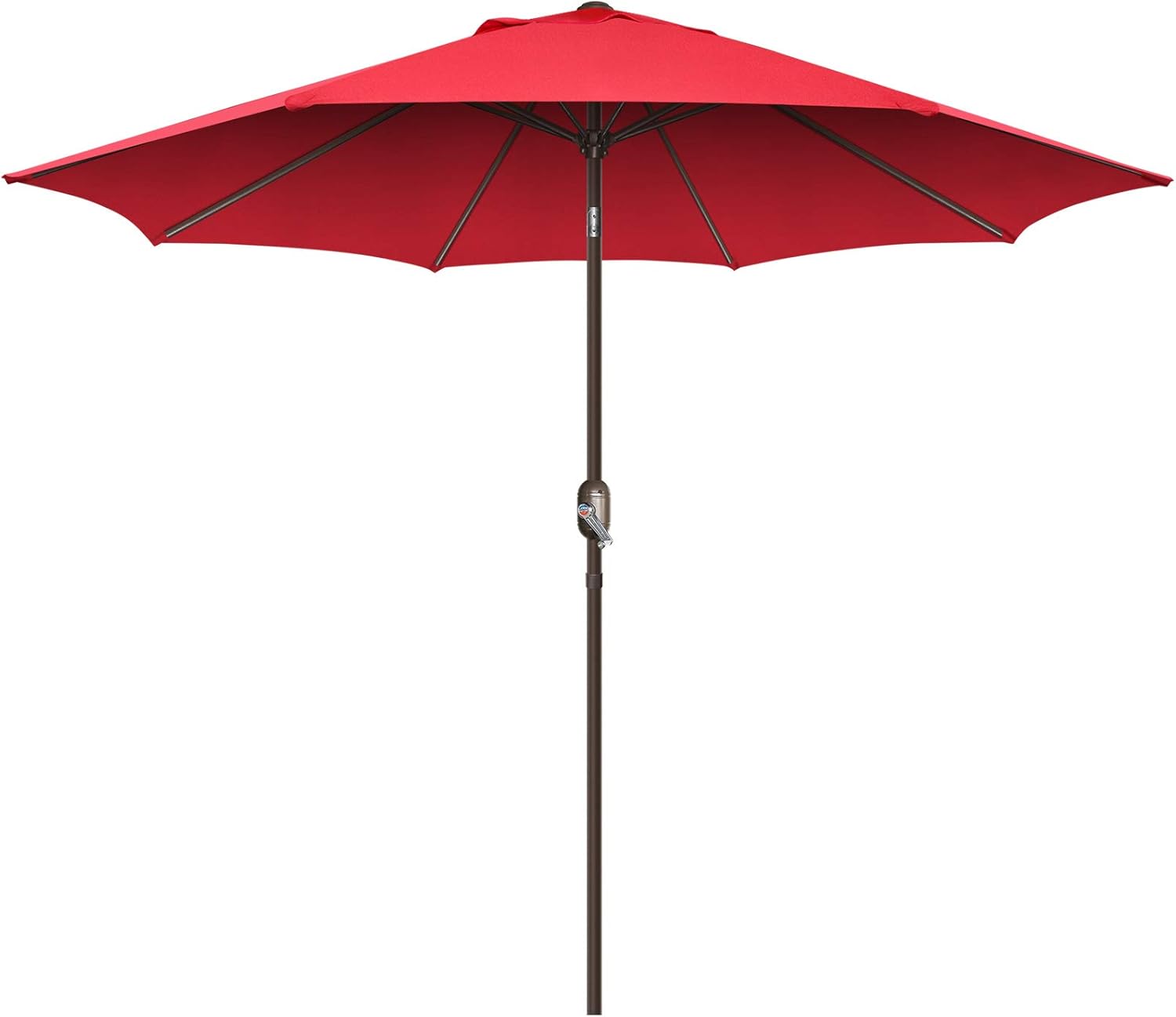9Ft Patio Umbrella with Heavy Duty Pole for Outdoor Spaces