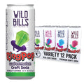 Wild Bills Craft Soda Variety Pack Ring Pop Flavors - Nostalgic Candy