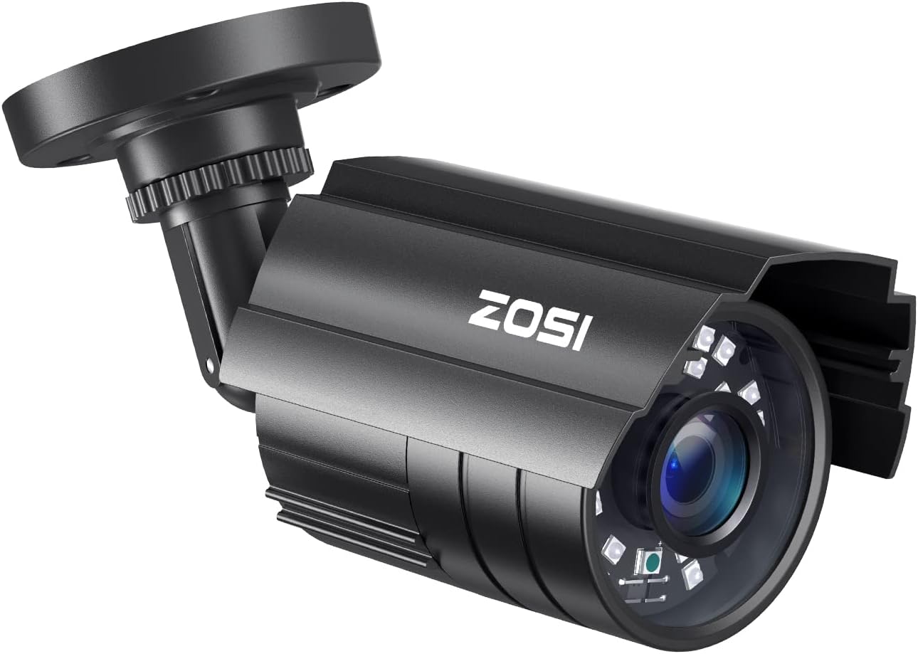 ZOSI 1080P HD Night Vision Bullet Camera - Secure Your Space