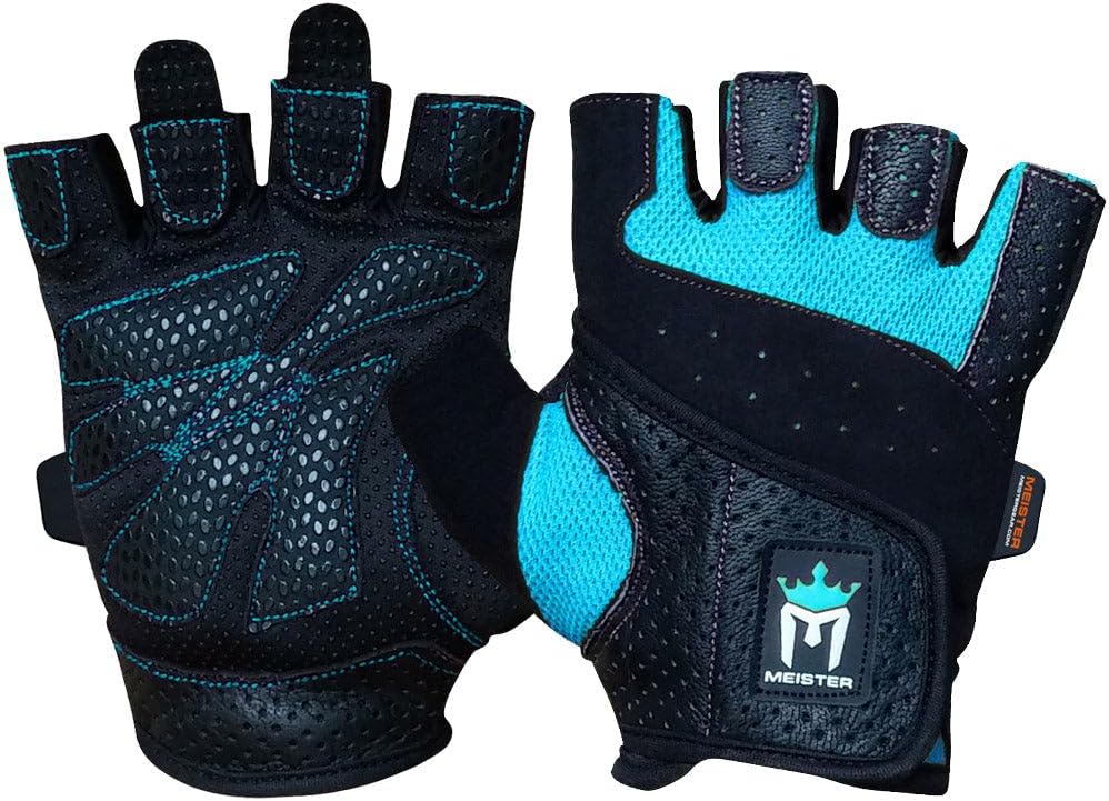 Meister Women's Fit Grip Lifting Gloves - Washable Amara Leather
