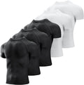 Men's Compression Shirts 3/5 Pack - Short Sleeve Athletic Compression