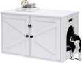 Cat Litter Box Enclosure Hidden Litter Box Furniture - Private
