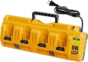 DCB104 Replacement for Dewalt Battery Charger with 4 Ports
