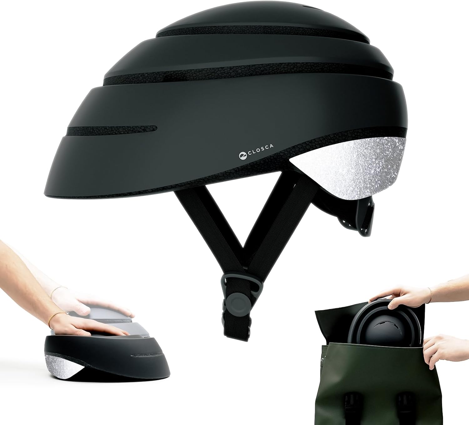 CLOSCA Folding Helmet: Stylish, Safe, and Space-Saving Design