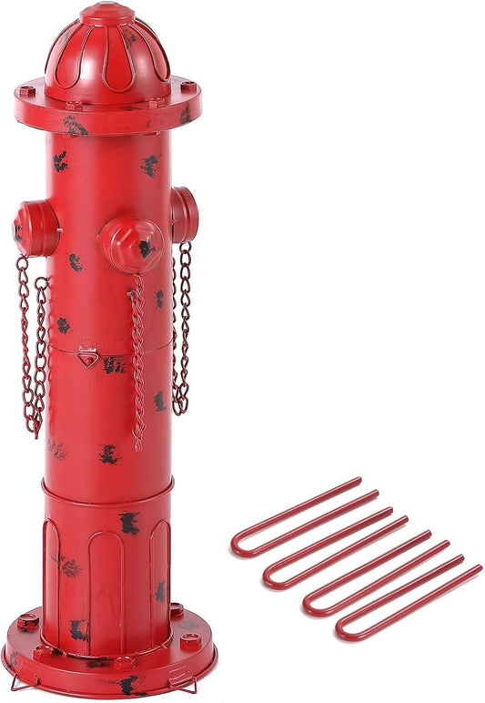24 H Metal Fire Hydrant for Dogs to Pee On - Outdoor Training