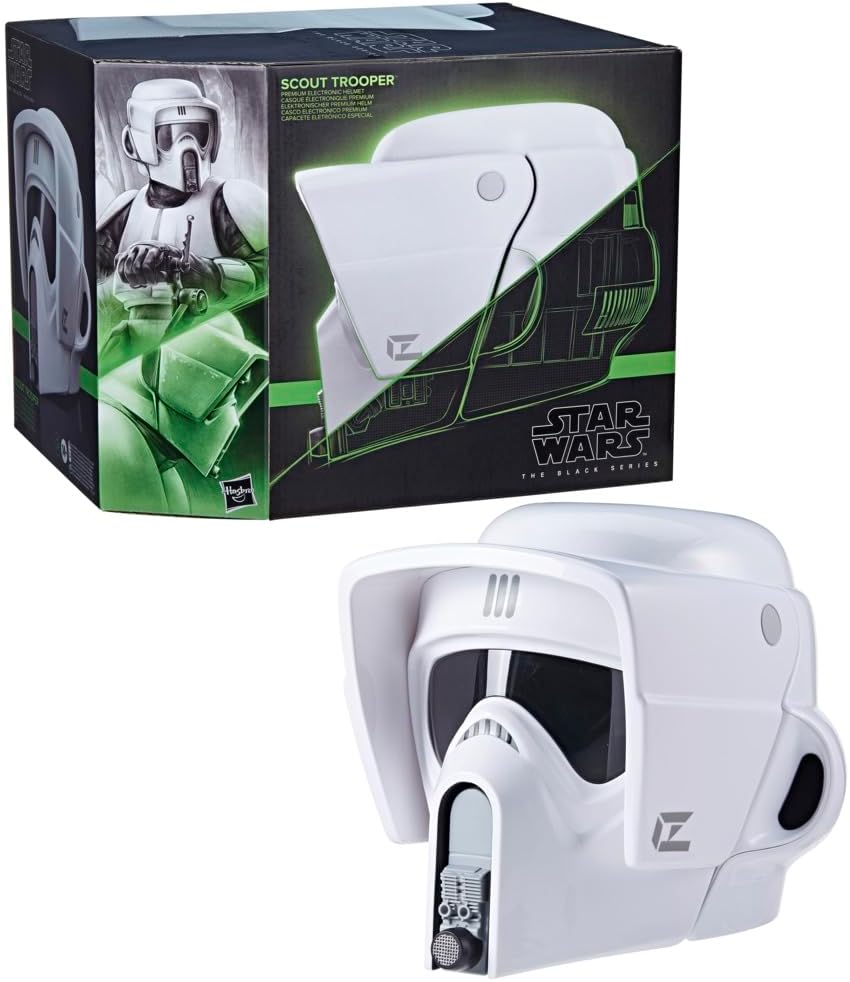 Life Size Star Wars Scout Trooper Helmet by Hasbro