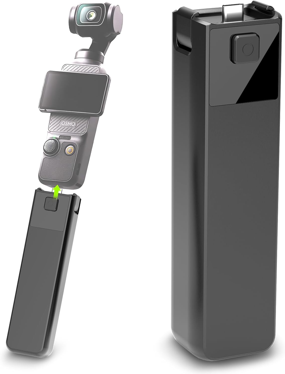Compatible with DJI Osmo Pocket 3 Battery Handle for Vloggers