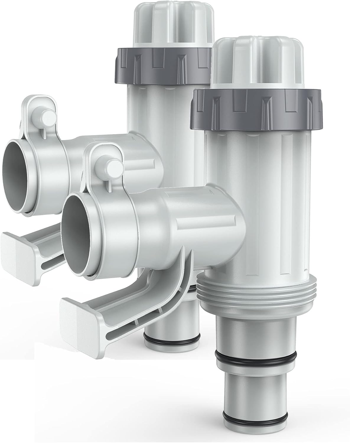 Deeroll Pool Plunger Valve Plus for Above Ground Pools - 2 Pack
