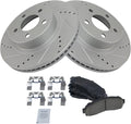 Front Brake Pad & Rotor Kit for 02-03 Ford Explorer - Ceramic Fit