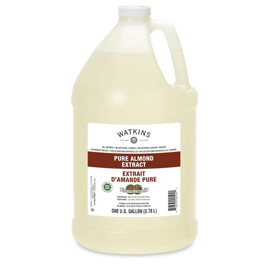Watkins Pure Extract Almond 128 Ounce for Baking and Flavoring