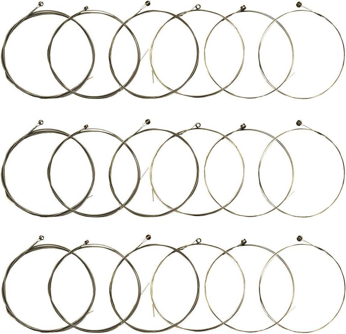 JYsun Electric Guitar Strings 3 Sets - Nickel-plated for Superior Sound