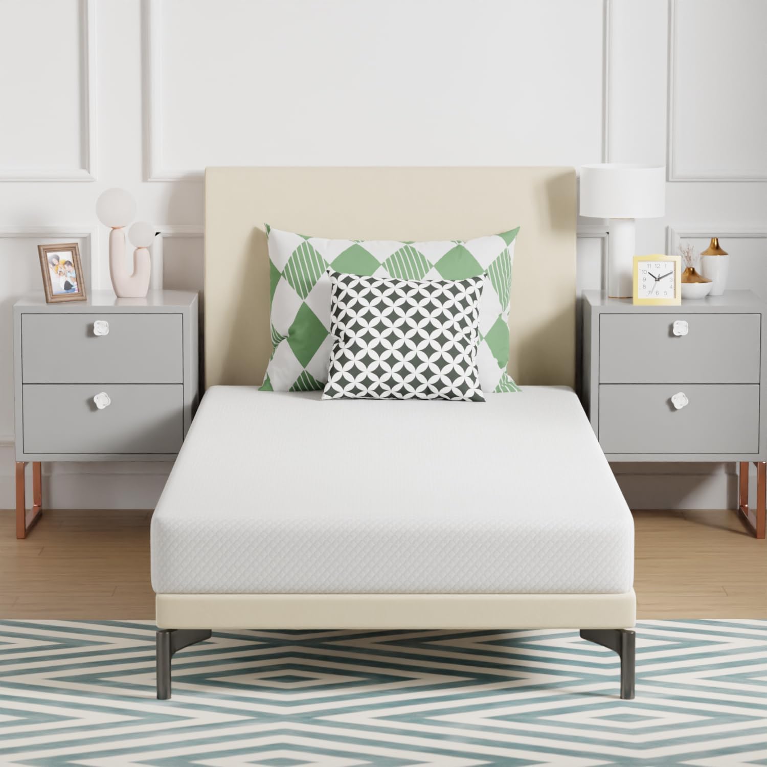 6 Inch Twin Gel Memory Foam Mattress for Comfortable Sleep