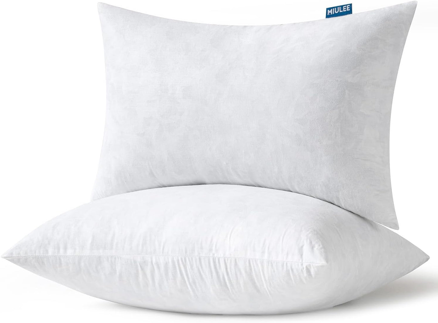 MIULEE Standard Size Decorative Throw Pillows for Couch Bed