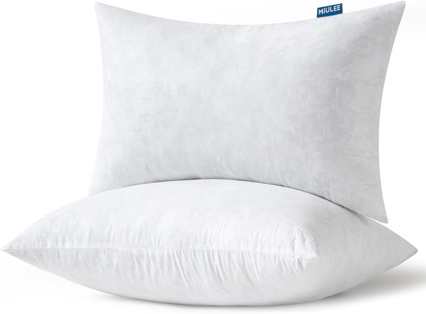 MIULEE Queen Size Pillows Set of 2 for Couch and Bed Use