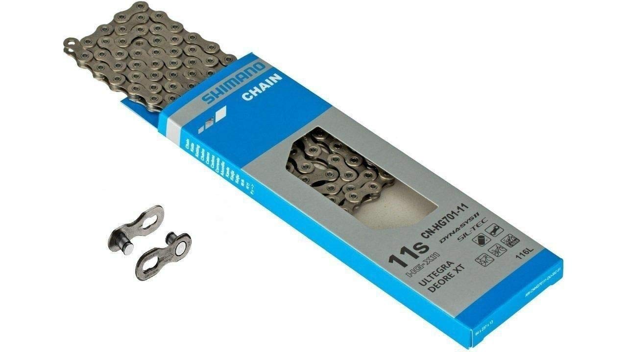 Shimano Ultegra/XT CN-HG701 11-Speed Chain for Smooth Shifts