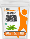 Organic Matcha Powder for Latte and Culinary Use - 1kg pack