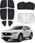 Windshield Sunshade for Mazda CX-5 2017-2026 - Full Window Privacy Kit