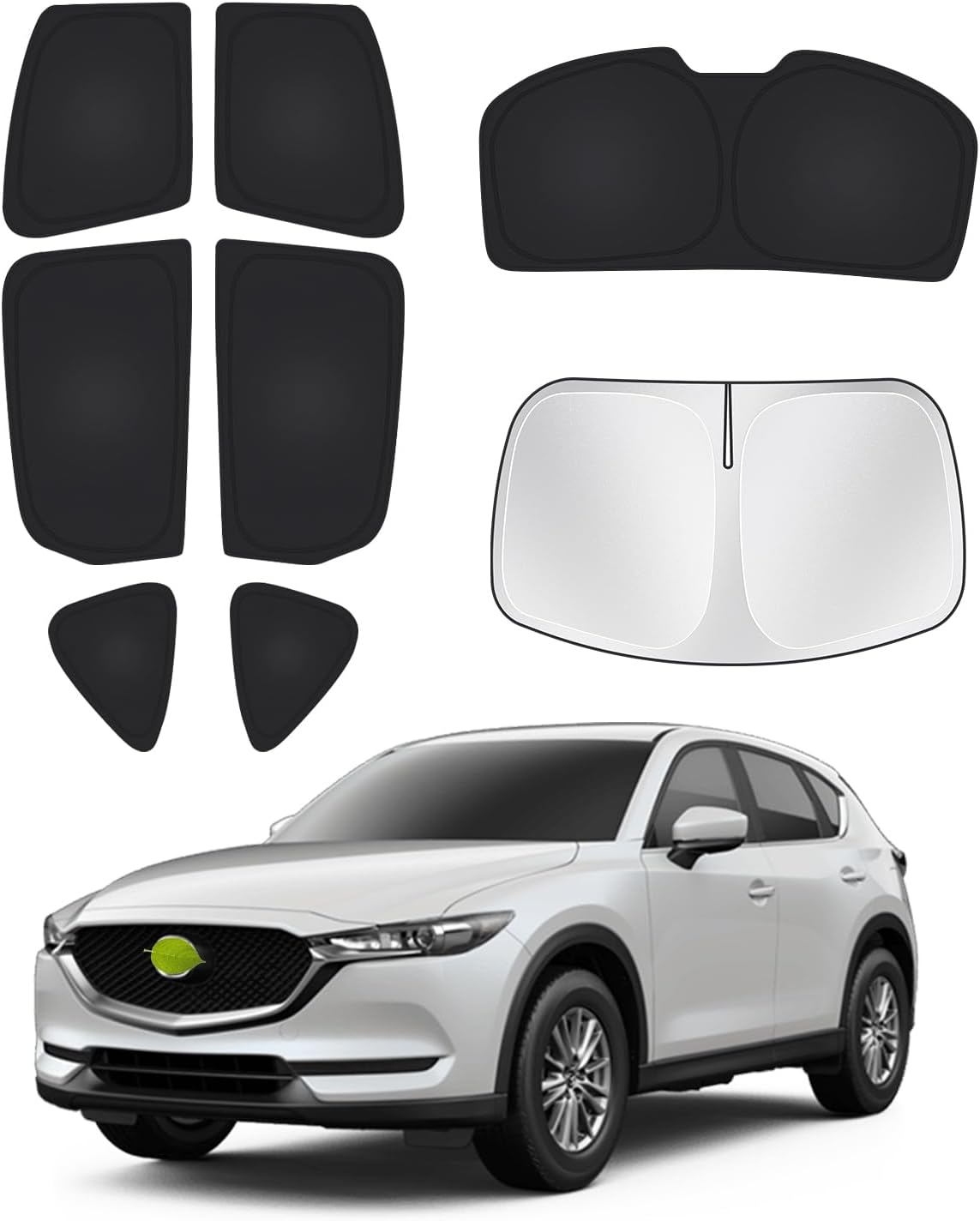 Windshield Sunshade for Mazda CX-5 2017-2026 Keeps Vehicle Cool