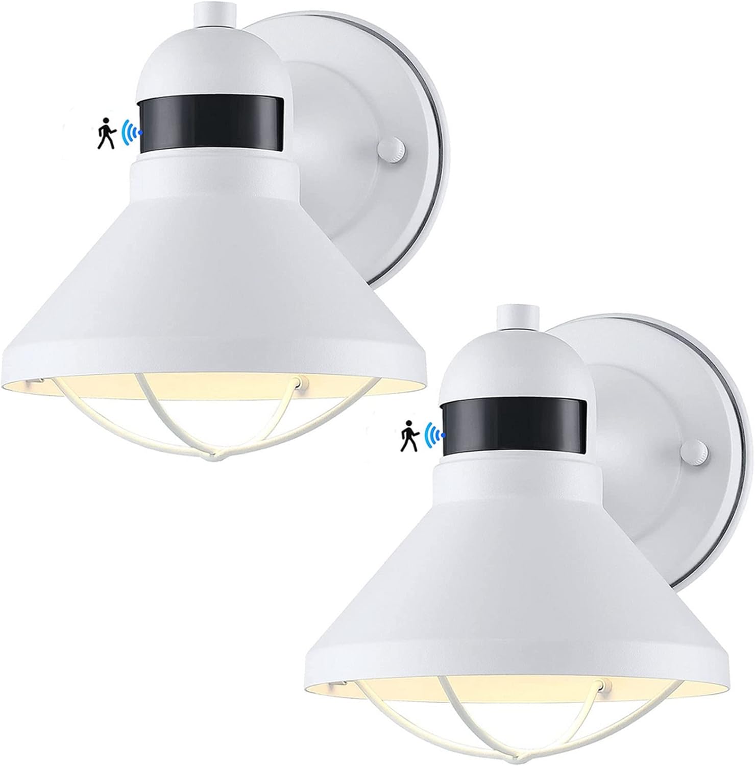 LONEDRUID Motion Sensor Outdoor LED Porch Light for Home Use