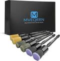 6pcs Car Detailing Brush Set - Soft, Versatile Interior & Exterior