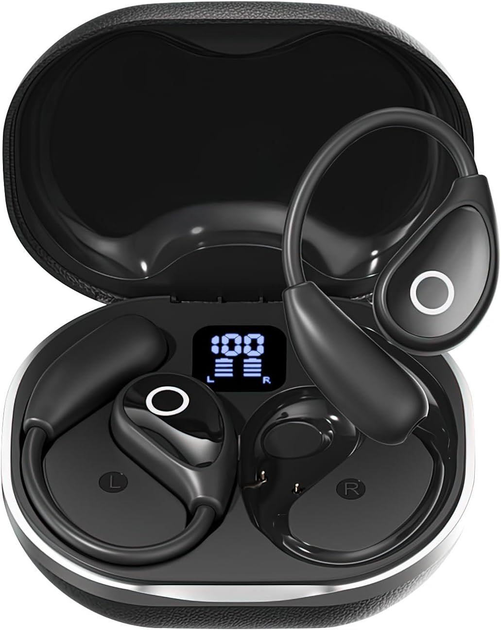 Wireless Sport Headphones: Air Conduction, HiFi Stereo, Extra Long Battery