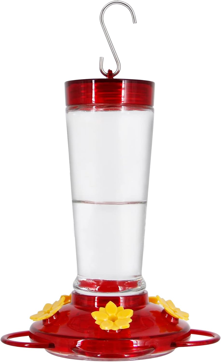 Joliyoou 10oz Glass Hummingbird Feeder - Attract Birds!