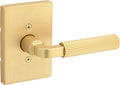 Kwikset Mirada Reeded Dummy Door Handle for Closets and Pantries