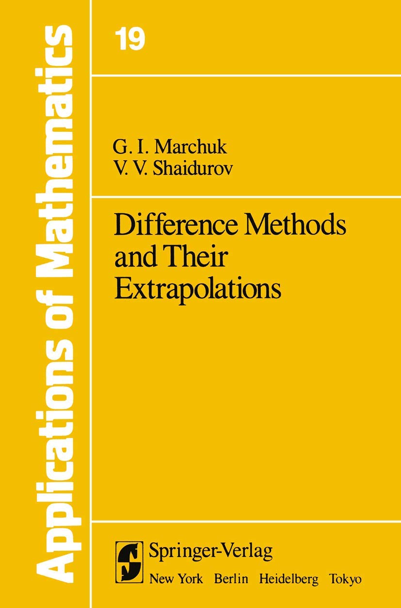 Difference Methods and Their Extrapolations for Stochastic Modelling