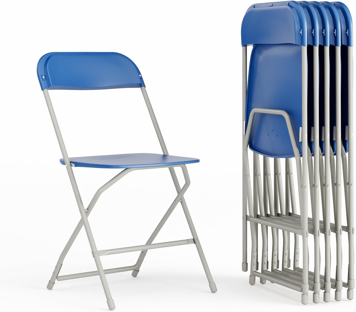 Hercules Series Plastic Folding Chair Set - Comfortable & Durable