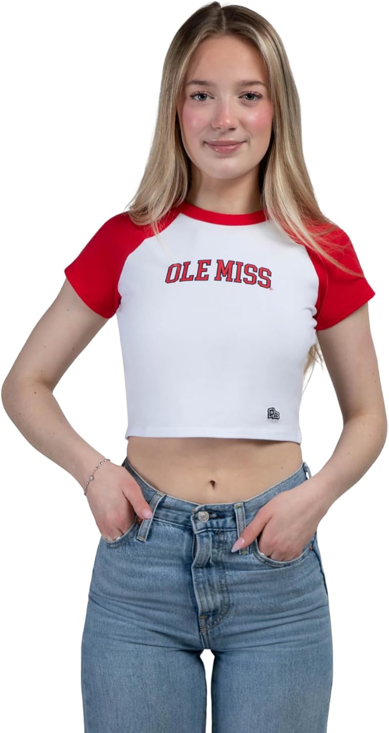 Homerun Cropped Tee for Game Day Style and Comfort