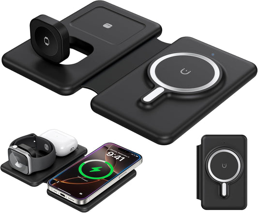 3-in-1 Magnetic Charger for Apple Devices