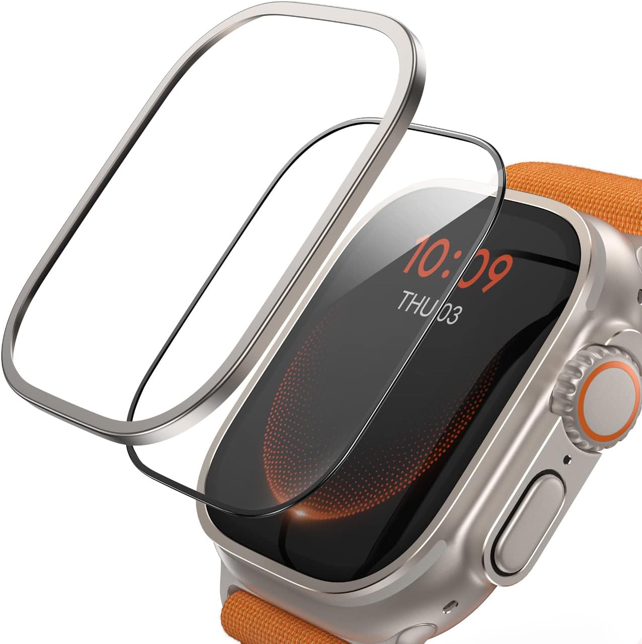 Lamicall Apple Watch Screen Protector 2Pack - Ultimate Protection & Sensitive Touch