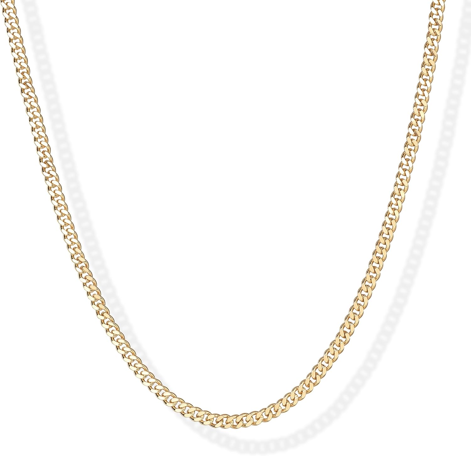 14K Gold Plated Adjustable Necklace with Unique Designs