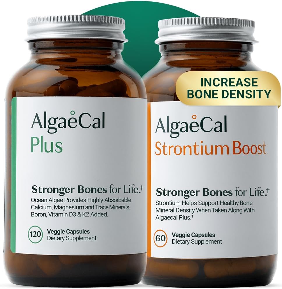 AlgaeCal Bone Builder Pack for Enhanced Bone Density Support